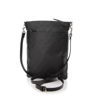 LA BAGAGERIE モノグラムデイリースマホポシェット ブラック