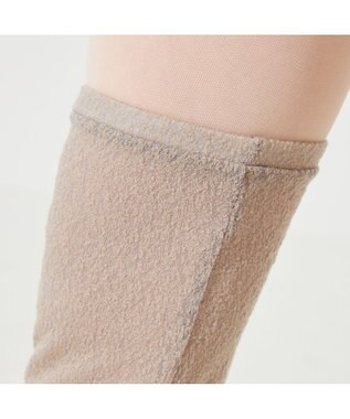 Chacott ◎【Nela ライン】レッグウォーマーショート グレージュ