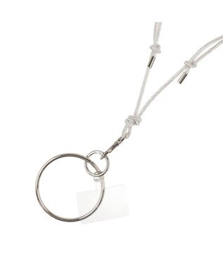 UNBILLION VERYコラボ カシュカシュ cachecache / ラインストーンストラップポーチセット シルバー