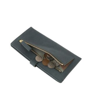 genten フレスコ 薄束入れ財布 グリーン