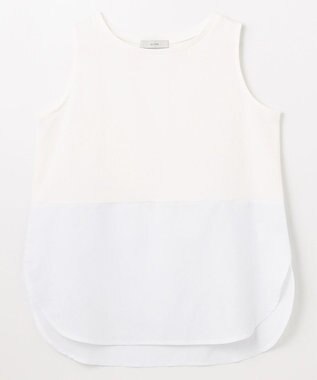 ANY L 【洗濯機可】ラウンドヘムコンビインナー オフ×オフ