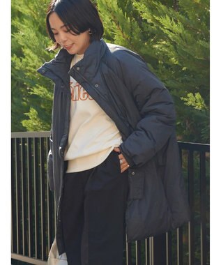 AMERICAN HOLIC キルポカスタンド中綿コート Charcoal Gray