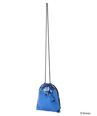 Green Parks ドナルドダック９０ｔｈ／ラメ巾着ポシェット Blue