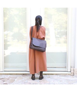 Regalo Felice 【A4サイズ対応】ショルダー横 / REGALO DBR(ダークブラウン)