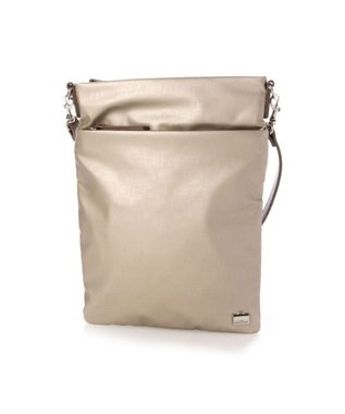 LA BAGAGERIE モノグラムデイリースマホポシェット ゴールド