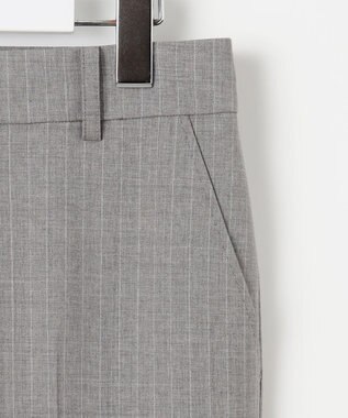 J.PRESS LADIES 【セットアップ対応】BAHARIYE2 テーパード パンツ ライトグレー系1