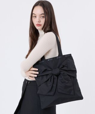 LeSportsac BOW EMERALD TOTE/ブラックボウズ