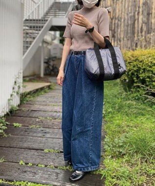 ROOTOTE 6729【エコバッグ+保冷保温】RT.ルーショッパーミッド2コ＆サーモインナーセット 01：チェック・パープル