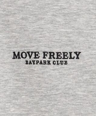 UNFILO MENS 【男女兼用】BEAUTY FORM JERSEY ロゴ クルー グレー