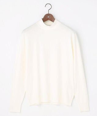 JOSEPH ABBOUD 【キングサイズ・チクチクしない/イージーケア/3シーズン対応/サスティナブル】SNOWY モックネックニット アイボリー系