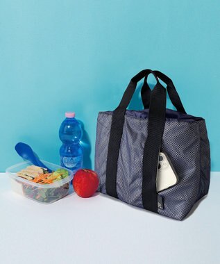 ROOTOTE 6729【エコバッグ+保冷保温】RT.ルーショッパーミッド2コ＆サーモインナーセット 01：チェック・パープル