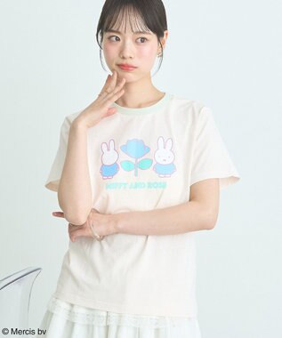 earth music&ecology ｍｉｆｆｙ／ｅａｒｔｈ　Ｒｏｓｅ　ｒｉｎｇｅｒ　Ｔｅｅ Cream