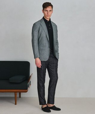 GOTAIRIKU ３年連続売上NO1【吸水速乾/洗える/ストレッチ】ノルマンディーリネン カーディガンジャケット(25/26年モデル) カーキ(26年新色)