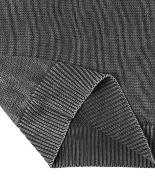 WEGO ヴィンテージウォッシュニットプルオーバー スミクロ