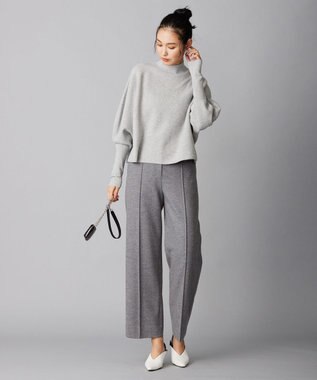 ICB L 【WEB限定カラーあり】 ソフトウールハイゲージ ハイネックニット トップグレー系