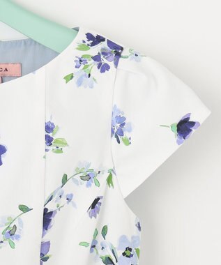 TOCCA 【洗える！】ANEMONE BOUQUET ドレス ブルー系5