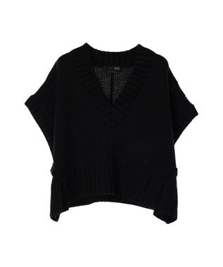 Green Parks ・ＳＵＧＡＲ　ＳＰＯＯＮ　ショートニットベスト Black