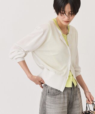 AMERICAN HOLIC 【2SET・接触冷感】カーディガン+ノースリーブニット Light Gray