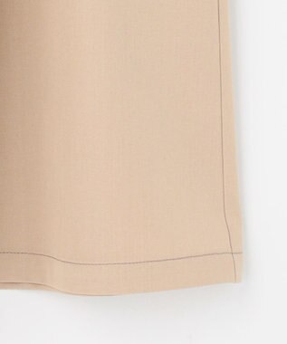 ANY SIS シャンブレーベルティッド スカート ライトベージュ