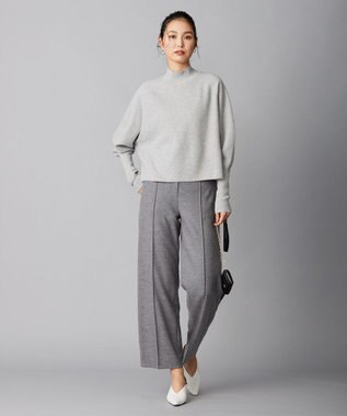 ICB L 【WEB限定カラーあり】 ソフトウールハイゲージ ハイネックニット トップグレー系