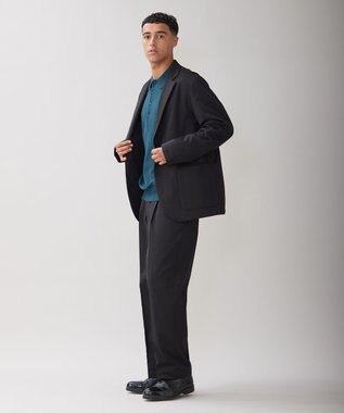 UNFILO MENS ウールライクテーラードジャケット ブラック