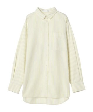 AMERICAN HOLIC Ｄａｉｌｙ！　ＵＶカットオックスシャツ Stripe Yellow