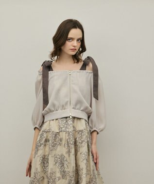 GRACE CONTINENTAL カラミ2wayジャケット