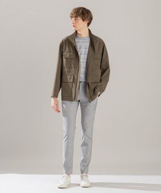JOSEPH HOMME ライトストレッチアムンゼン ミリタリージャケット カーキ系