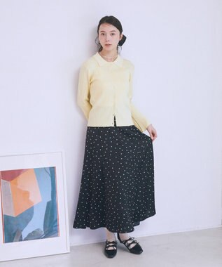 earth music&ecology Ｗリボンパンプス Black