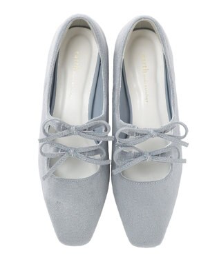 earth music&ecology Ｗリボンパンプス Sax