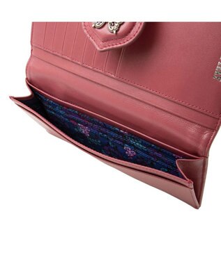 ANNA SUI ナーシャ フラップ長財布 ピンク