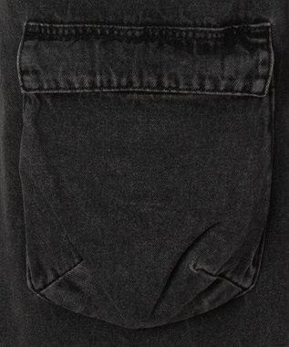 WEGO マルチポケットデニムパンツ デニムブラック