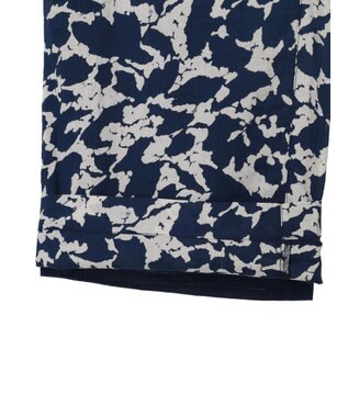 CRAFT STANDARD BOUTIQUE インド綿総柄イージーパンツ Navy