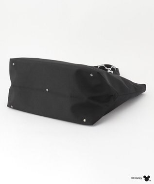 Y'SACCS 【Disney Collection】シルエットプリントトートバッグ　Lサイズ ブラック