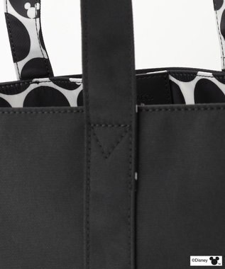 Y'SACCS 【Disney Collection】シルエットプリントトートバッグ　Lサイズ ブラック