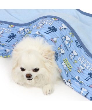 PET PARADISE スヌーピー クールケット 《バケーション柄》 小型犬 ブランケット バケーション柄