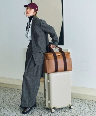 TOPKAPI 【Breath TOPKAPI】SCOTCH GRAIN PELICAN スコッチグレインペリカン ボストン バッグ キャリー対応 / 旅行 バッグ ブラウン