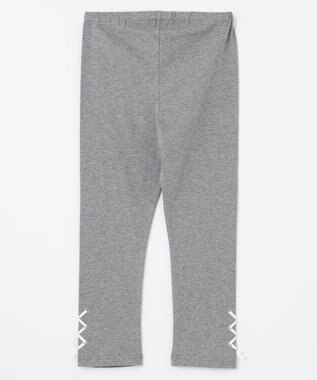 組曲 KIDS 【150-160㎝】ベア天 レギンス グレー系