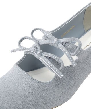 earth music&ecology Ｗリボンパンプス Sax