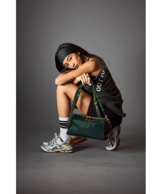 style code 【VerdeVari/ヴェルデヴァリ】ナイロンユーティリティバッグ グリーン