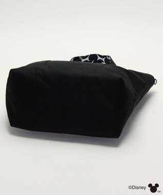 Y'SACCS 【Disney Collection】シルエットプリント2WAYトートバッグ ブラック