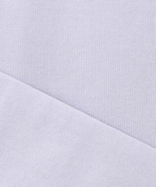 23区 L 【アンサンブル対応/洗える】プレミアム コットン 半袖 プルオーバー ライラック系