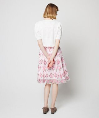 TOCCA 【洗える！】PORTULACA KNIT カーディガン ホワイト系