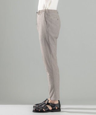 JOSEPH HOMME ＜新色追加＞新素材【通気性/ストレッチ】トリコサッカーストレッチ ドロスト付テーパードパンツ /  PEGG CONVERTIBLE ライトグレー系