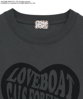 Green Parks ■ＬＯＶＥＢＯＡＴ　ハートロゴｐｔビッグＴＥＥ Charcoal Gray