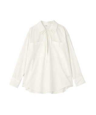 CRAFT STANDARD BOUTIQUE Vネックスキッパーシャツ Off White