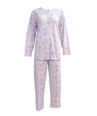 Wing 【数量限定　特別価格】　パジャマ　長袖・長ズボン　上下セット　綿100％　ウイング／ワコール　EP7983