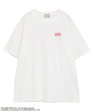 Green Parks ■ＬＯＶＥＢＯＡＴ　ハートロゴｐｔビッグＴＥＥ White