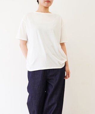 TOQUE 〈大草直子さんアドバイザー〉 【天然素材】タンギス コットン天竺半袖Tシャツ