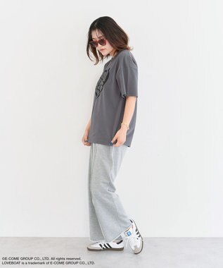 Green Parks ■ＬＯＶＥＢＯＡＴ　ハートロゴｐｔビッグＴＥＥ Charcoal Gray